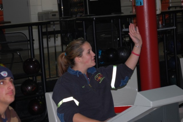 Several DCFD members head out for an evening of Bowling on 1/8/08